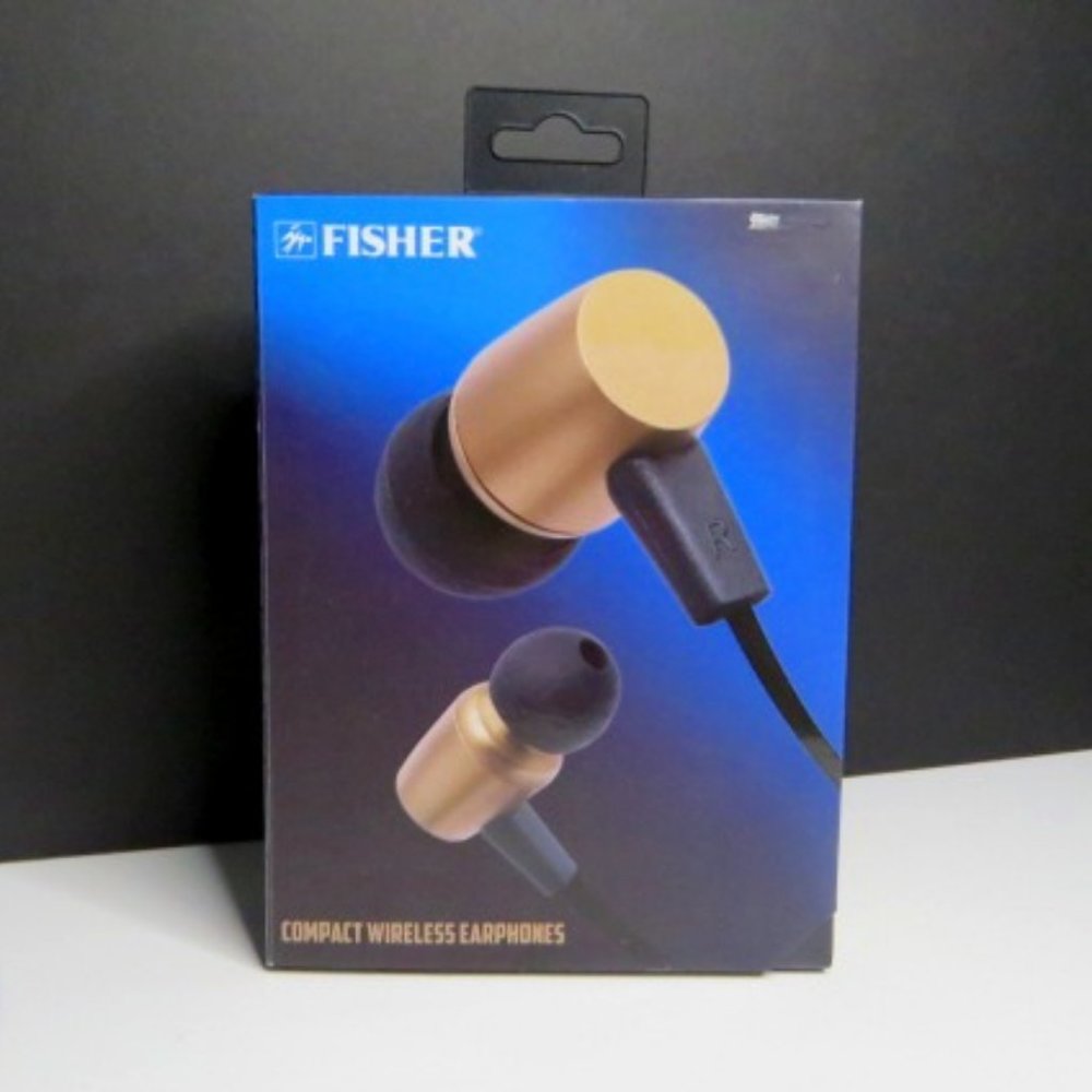 Fisher Compact Wirless Bluetooth Earphones